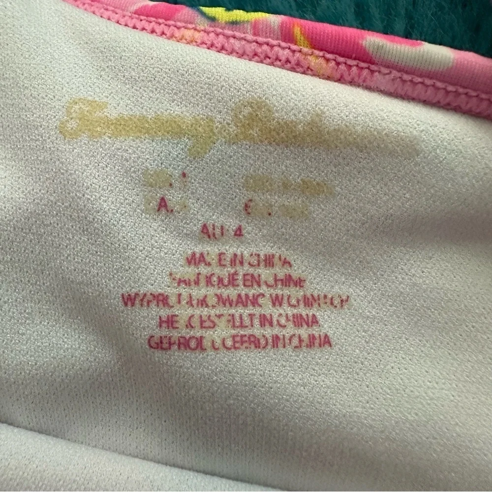 Tommy Bahama Girls One Piece One Shoulder Swimsuit Size 5